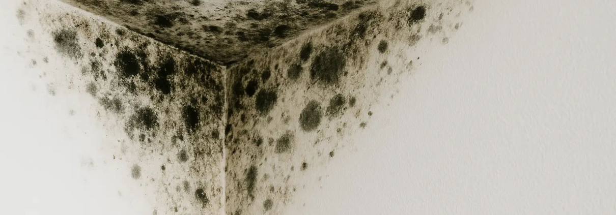 Mold growing on the interior of a Pittsburgh area home
