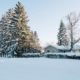 Home covered in snow during a winter in Pittsburgh