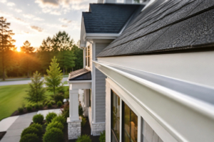Roof and shingles of a Pittsburgh area home
